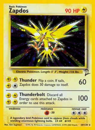 Zapdos (Holofoil)