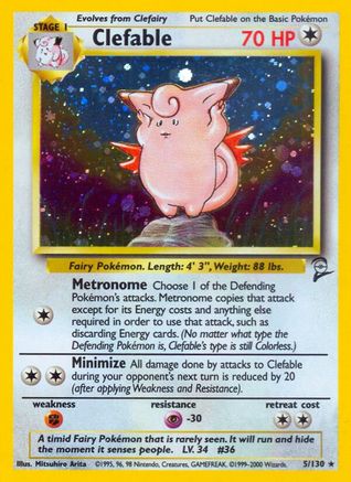 Clefable (Holofoil)