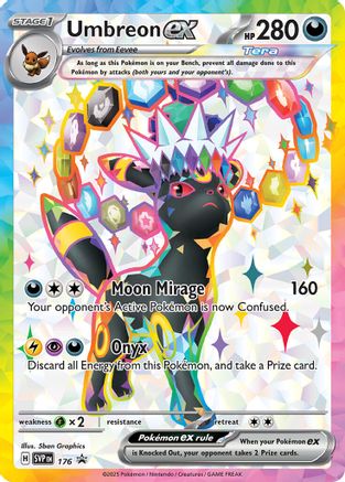 Umbreon ex - 176 (Holofoil)