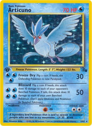Articuno (2) (Unlimited Holofoil)