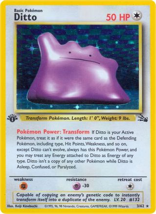 Ditto (3) (Unlimited Holofoil)