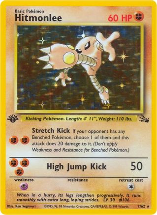 Hitmonlee (7) (Unlimited Holofoil)