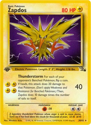 Zapdos (30) (Unlimited)