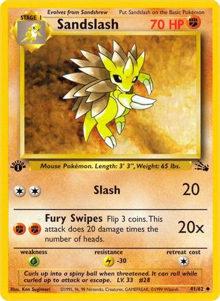 Sandslash (1st Edition)
