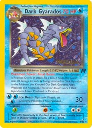 Dark Gyarados (Prerelease) (Holofoil)