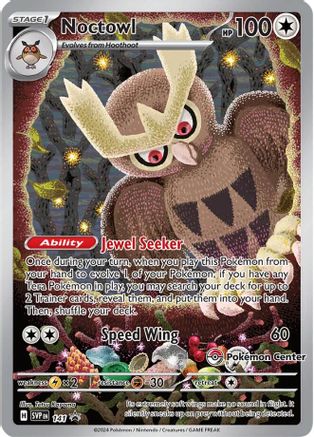 Noctowl - 141 (Pokemon Center Exclusive) (Holofoil)
