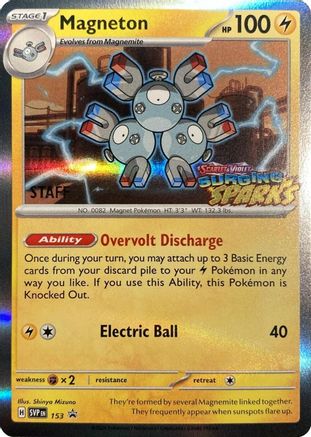 Magneton - 153 (Staff) (Holofoil)