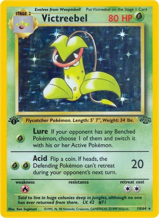 Victreebel (14) (1st Edition Holofoil)