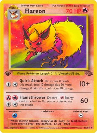 Flareon (19) (1st Edition)