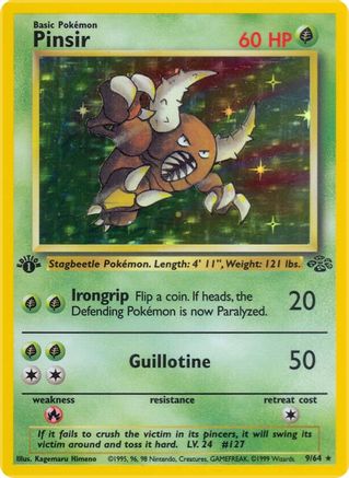 Pinsir (9) (Unlimited Holofoil)