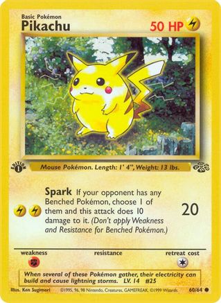 Pikachu (1st Edition)