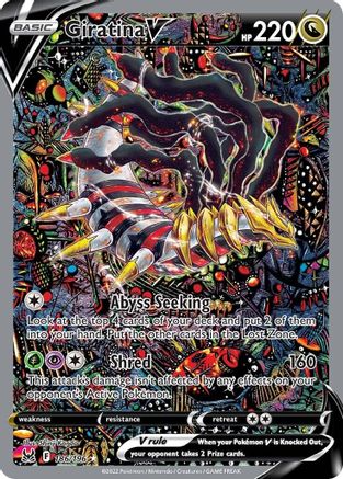 Giratina V (Alternate Full Art) (Holofoil)