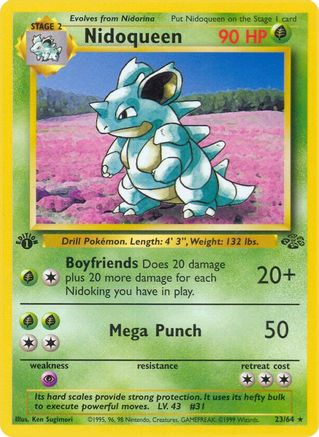 Nidoqueen (23) (1st Edition)