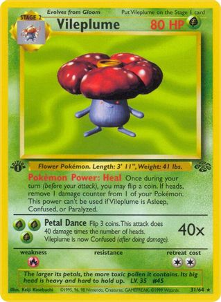 Vileplume (31) (1st Edition)