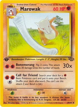 Marowak (1st Edition)