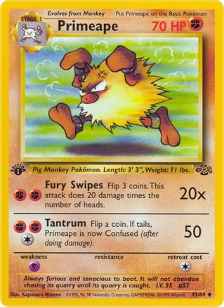 Primeape (1st Edition)