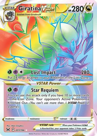 Giratina VSTAR (201) (Secret) (Holofoil)