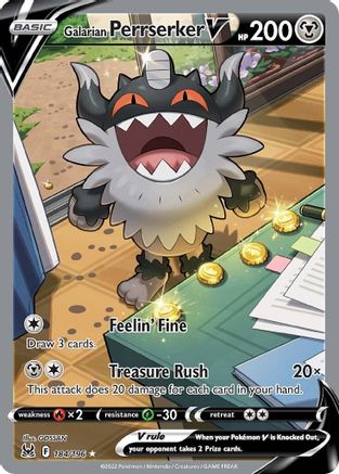 Galarian Perrserker V (Alternate Full Art) (Holofoil)