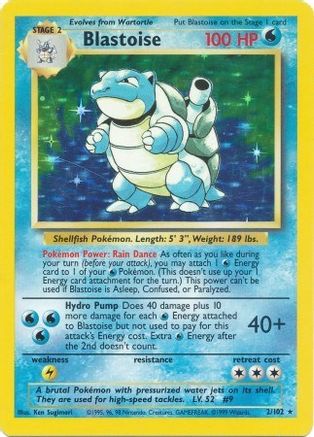 Blastoise (Holofoil)