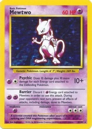 Mewtwo (Holofoil)