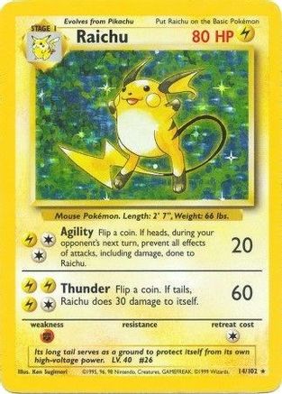 Raichu (Holofoil)