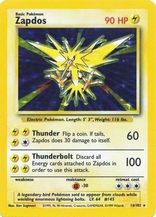 Zapdos (Holofoil)
