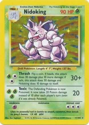 Nidoking (Holofoil)