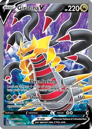 Giratina V (Full Art) (Holofoil)