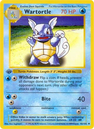 Wartortle (1st Edition)