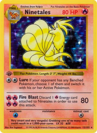 Ninetales (Unlimited Holofoil)