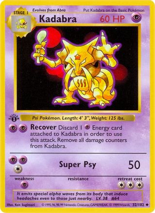 Kadabra (1st Edition)