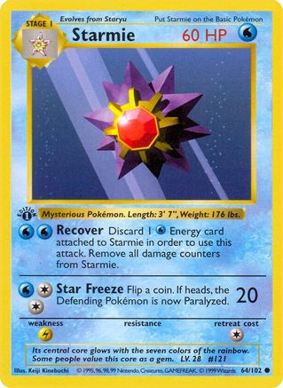 Starmie (1st Edition)