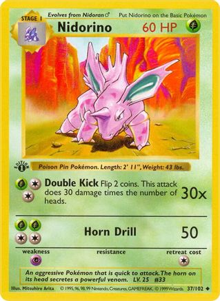 Nidorino (1st Edition)
