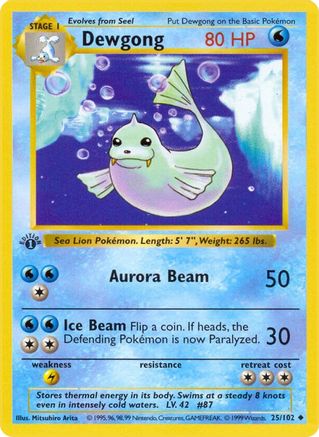 Dewgong (1st Edition)