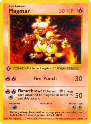 Magmar (1st Edition)