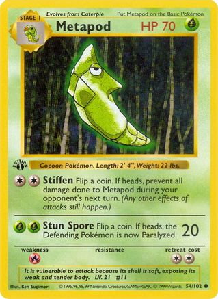 Metapod (1st Edition)