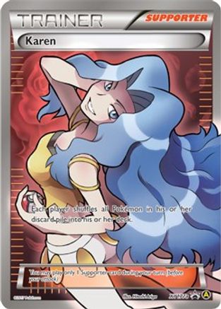Karen - XY177a (Holofoil)