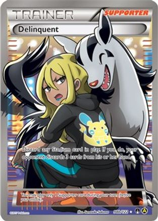 Delinquent - 98b/122 (Full Art) (Holofoil)