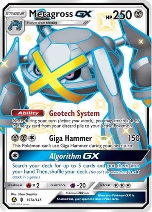 Metagross GX - 157a/145 (Holofoil)