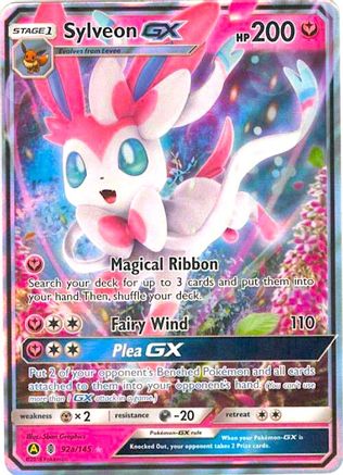 Sylveon GX - 92a/145 (Holofoil)
