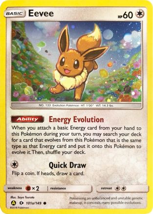 Eevee - 101a/149 (Holofoil)