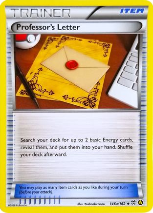 Professor's Letter - 146a/162 (Holofoil)