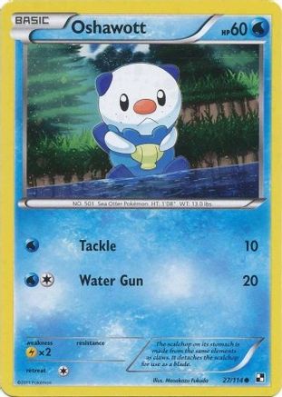 Oshawott - 27/114 (Cosmos Holo) (Holofoil)