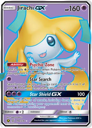 Jirachi GX - 79a/236 (Holofoil)