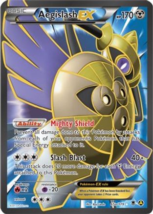 Aegislash EX - 65a/119 (Holofoil)