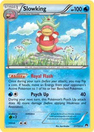 Slowking - 21/122 (Cosmos Holo) (Holofoil)