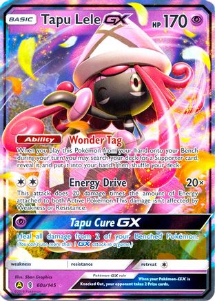 Tapu Lele GX - 60a/145 (Holofoil)