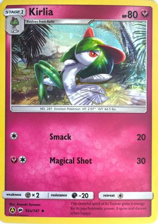 Kirlia - 92a/147 (Holofoil)