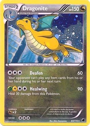 Dragonite - 83/116 (Cosmos Holo) (Holofoil)