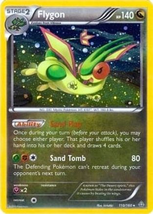 Flygon - 110/160 (Cosmos Holo) (Holofoil)